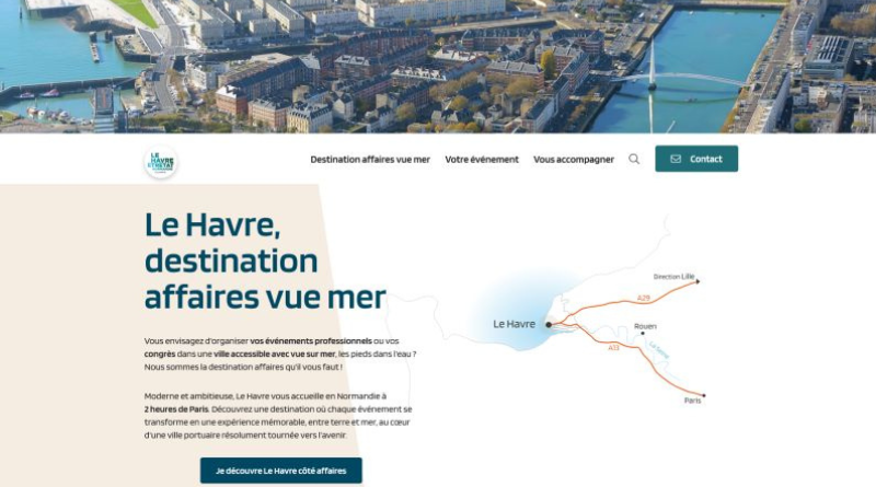 Le Bureau des Congrès du Havre est fier de vous présenter son nouveau site internet