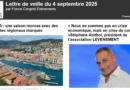 La lettre de veille du 4 septembre
