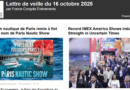 La lettre de veille du 16 octobre