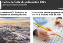 La lettre de veille du 4 décembre