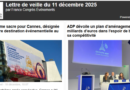 La lettre de veille du 11 décembre