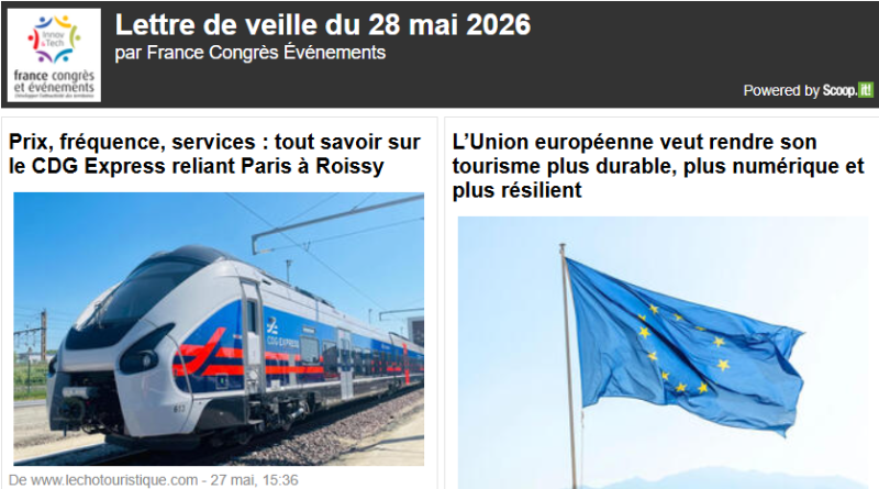 La lettre de veille du 28 mai 2026 La lettre de veille du 28 mai 2026