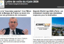 La lettre de veille du 4 juin 2026