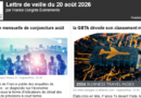 La lettre de veille du 20 août 2026