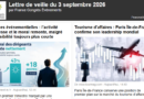 La lettre de veille du 3 septembre 2026