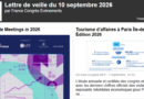 La lettre de veille du 10 septembre 2026