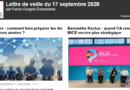La lettre de veille du 17 septembre 2026