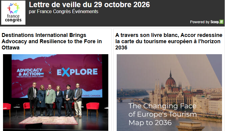 La lettre de veille du 29 octobre 2026